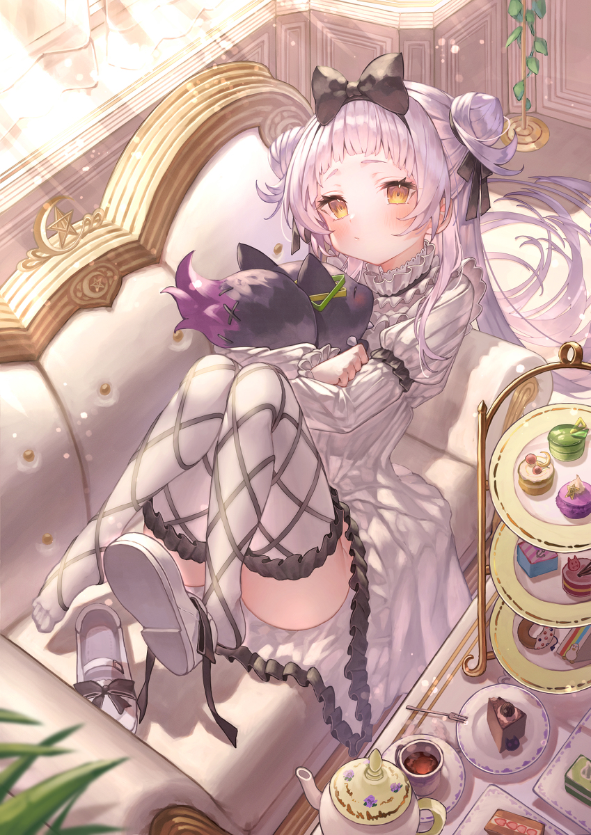 This is a pixiv picture whose title is ほんとはお嬢様.