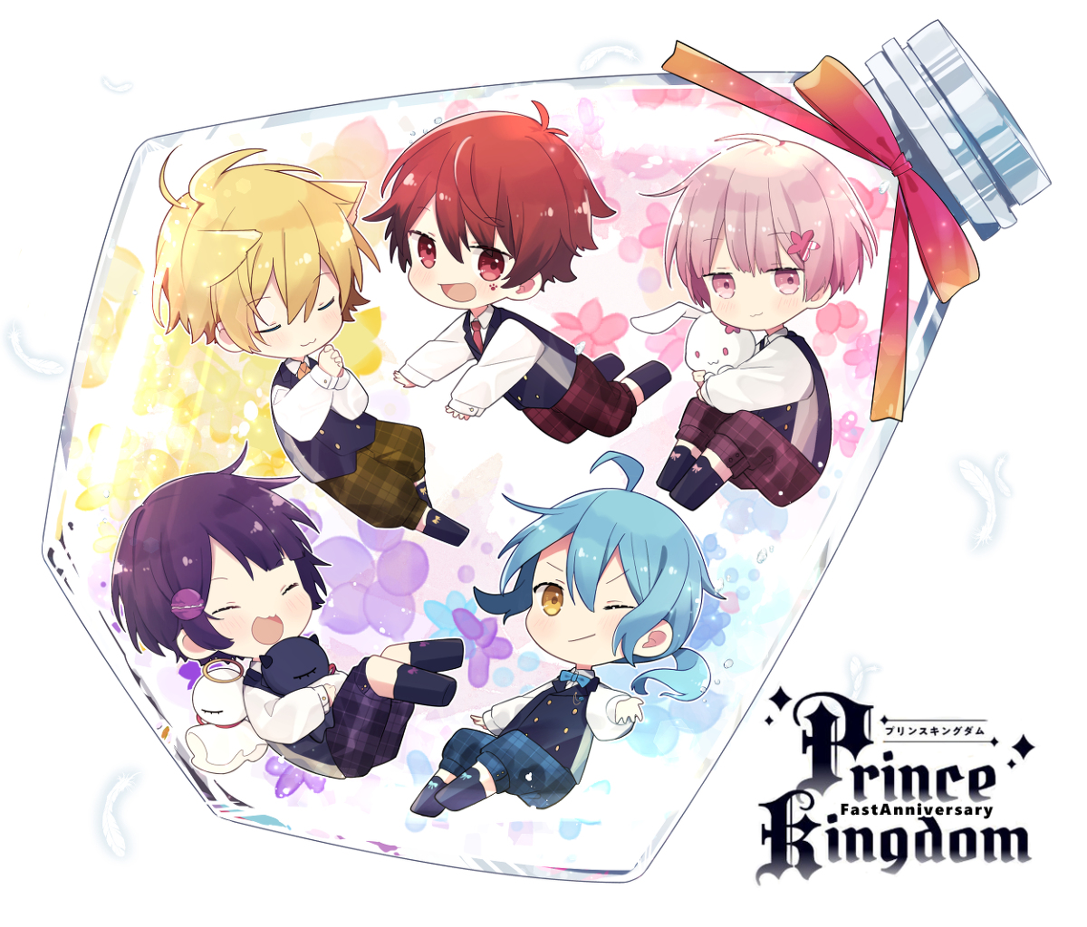 This is a pixiv picture whose title is firstAnniversary.