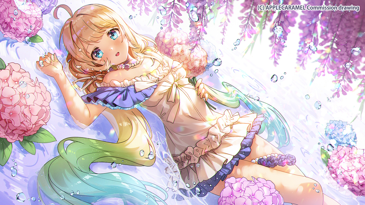 This is a pixiv picture whose title is ☆.