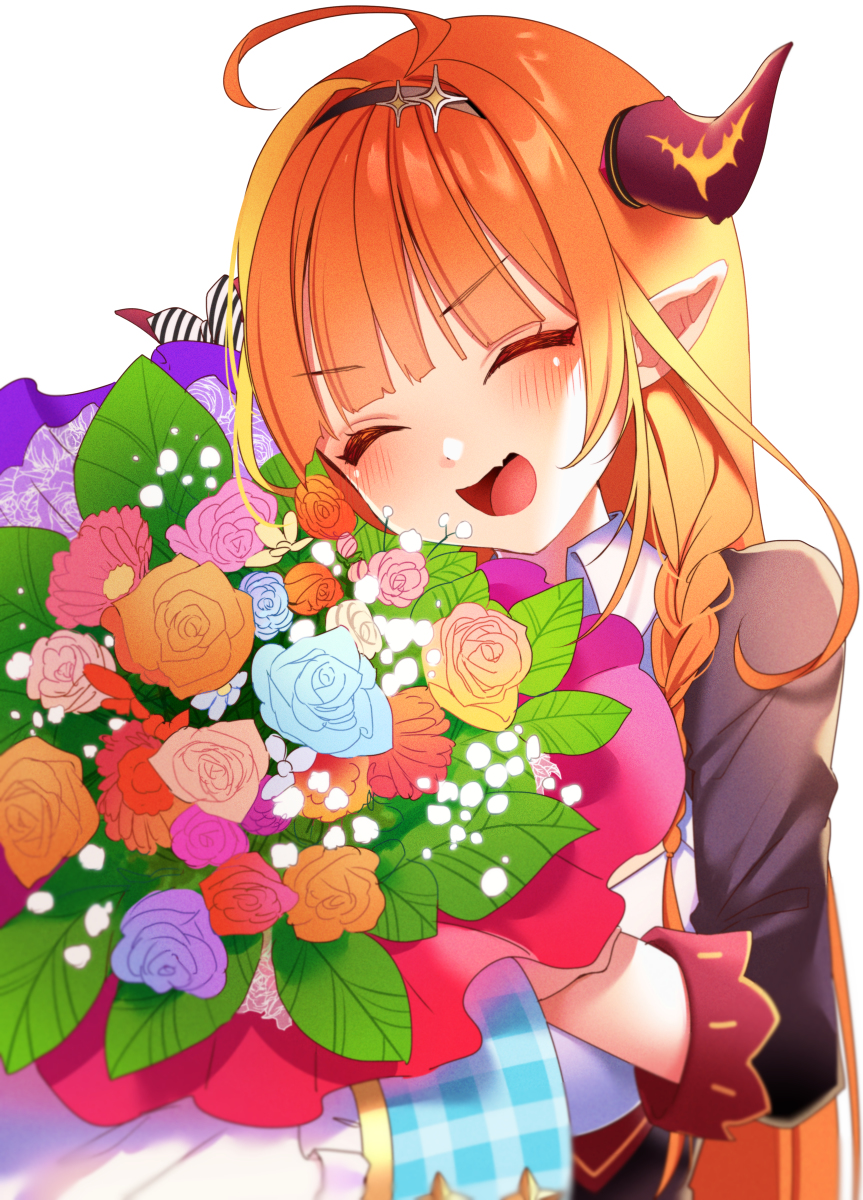 This is a pixiv picture whose title is 「卒業」.