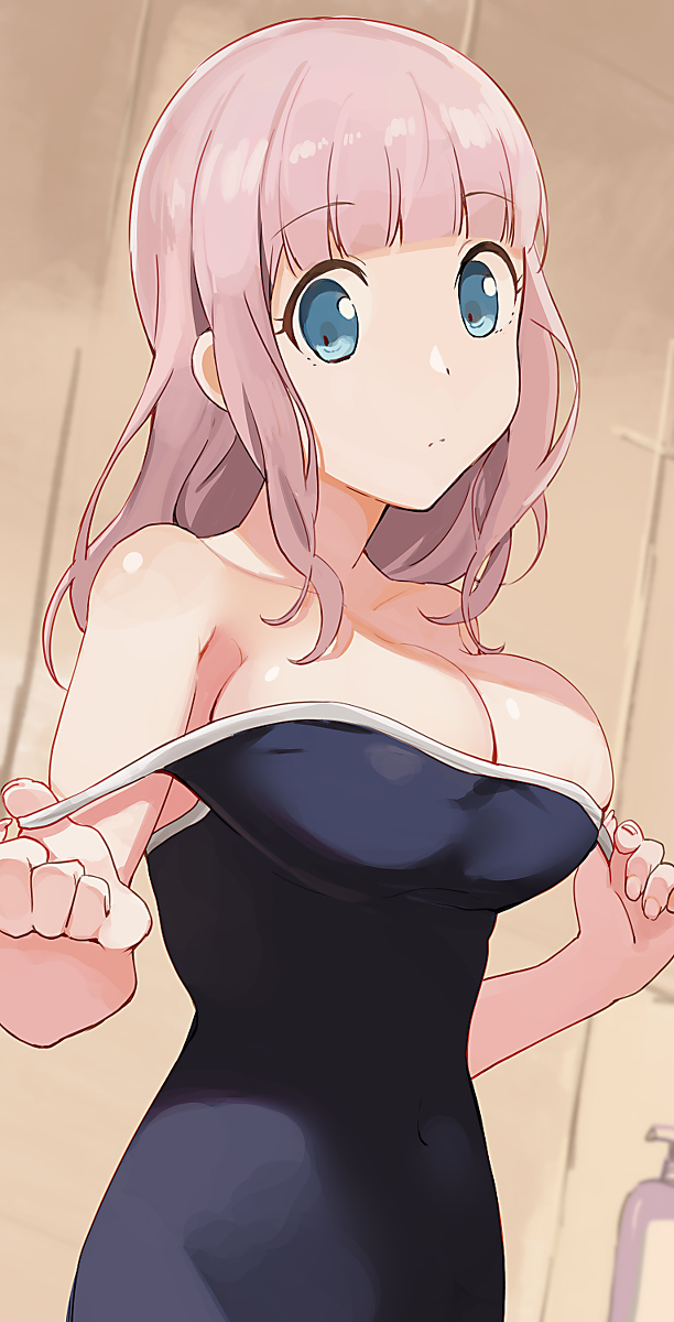 This is a pixiv picture whose title is 藤原千花.
