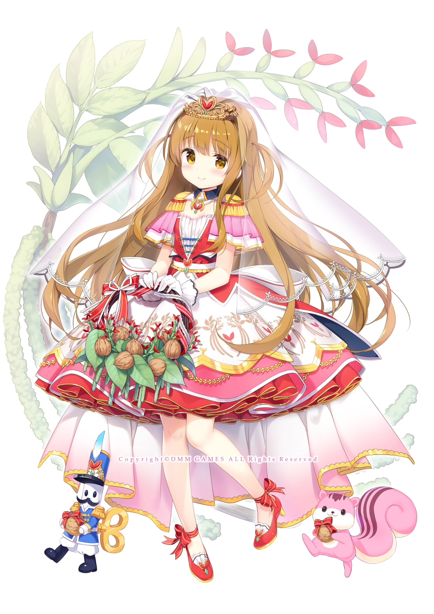 This is a pixiv picture whose title is クルミちゃん ジューンブライドver..