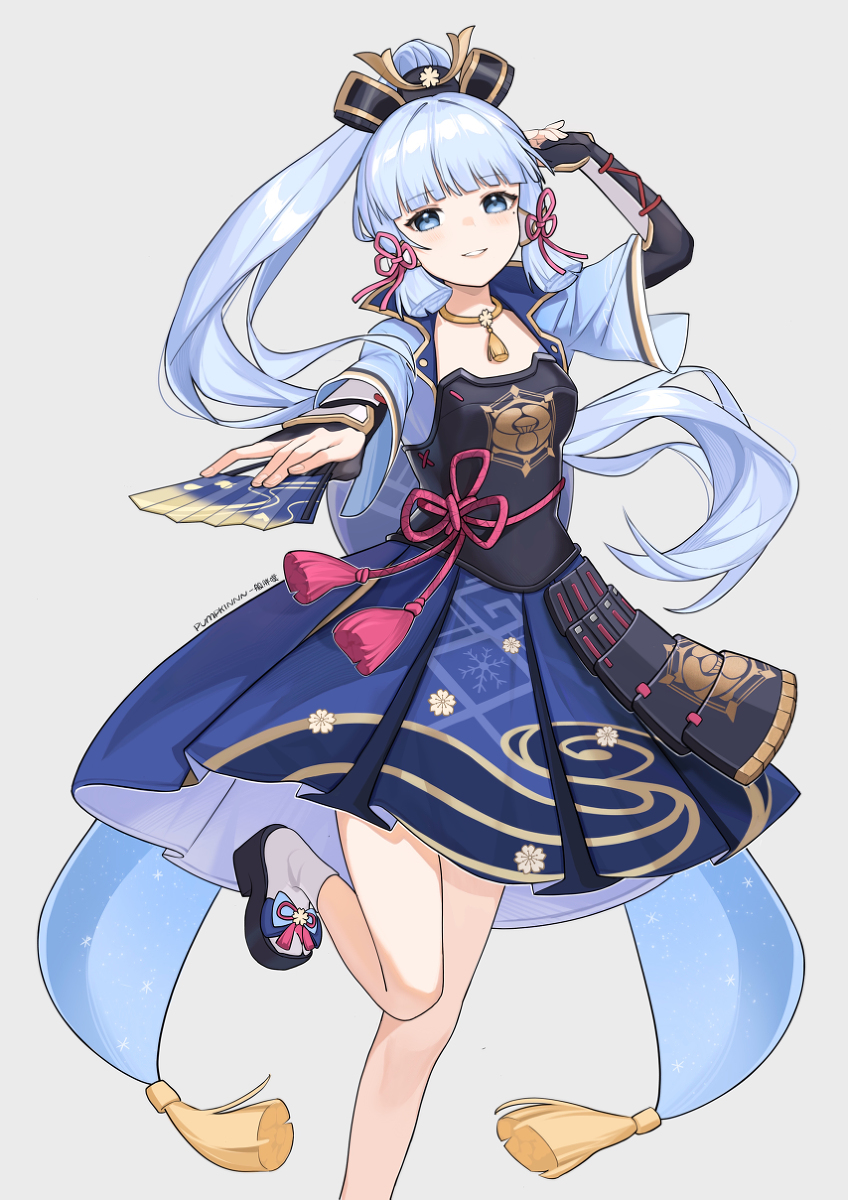 This is a pixiv picture whose title is 神里绫华.