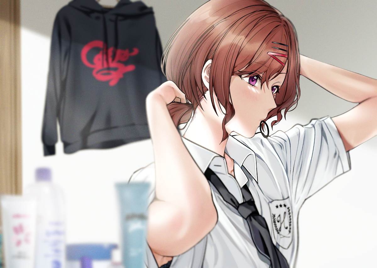 This is a pixiv picture whose title is morning.