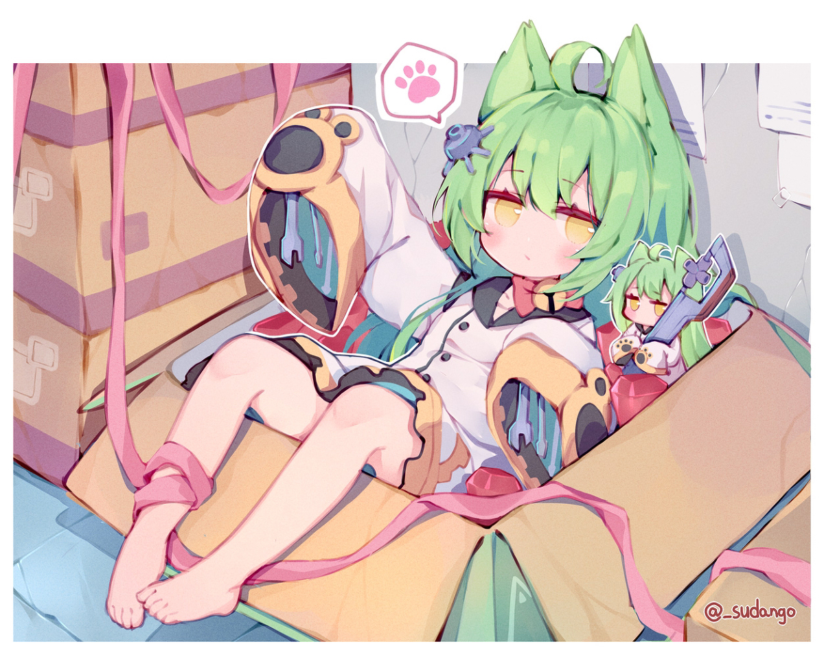 This is a pixiv picture whose title is nya~.