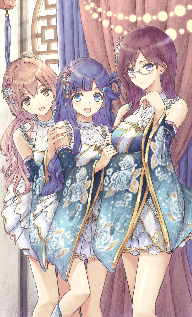 This is a pixiv picture whose title is デレマスボイスオーディション組.