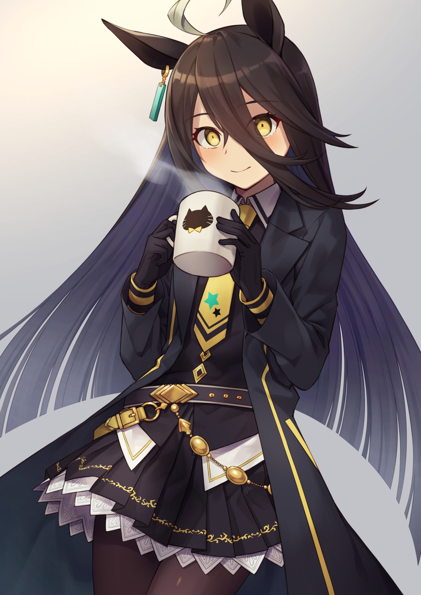 This is a pixiv picture whose title is マンハッタンカフェ.