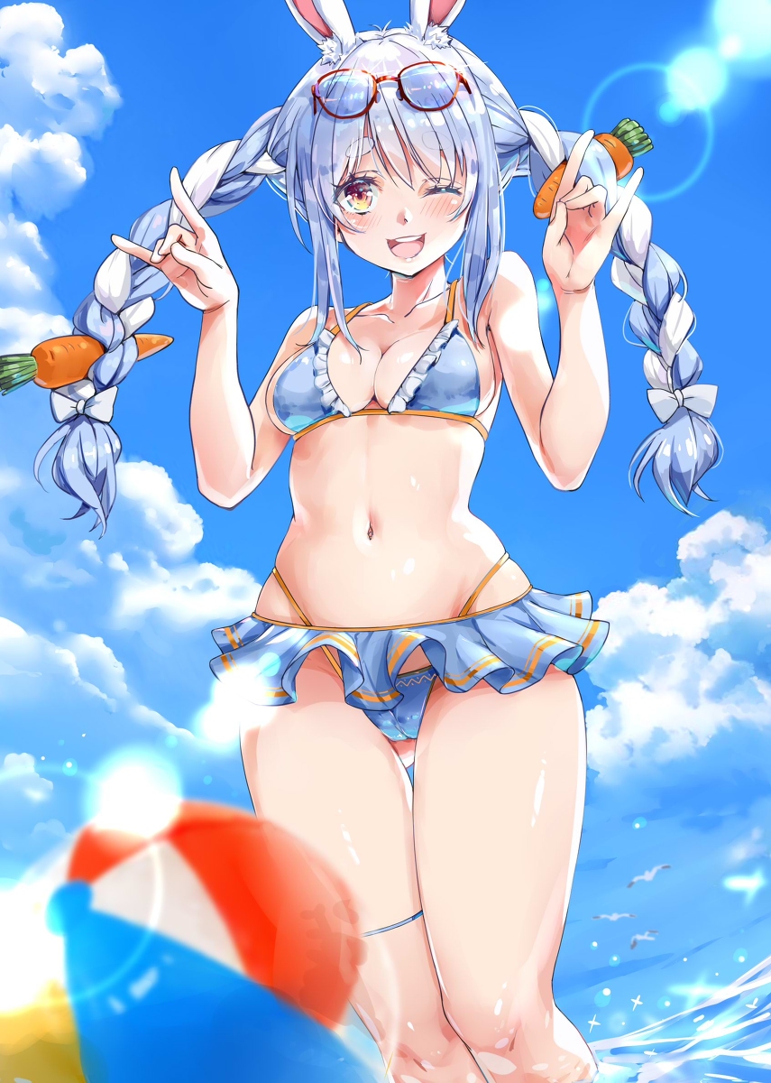 This is a pixiv picture whose title is ぺこぺこー♪.