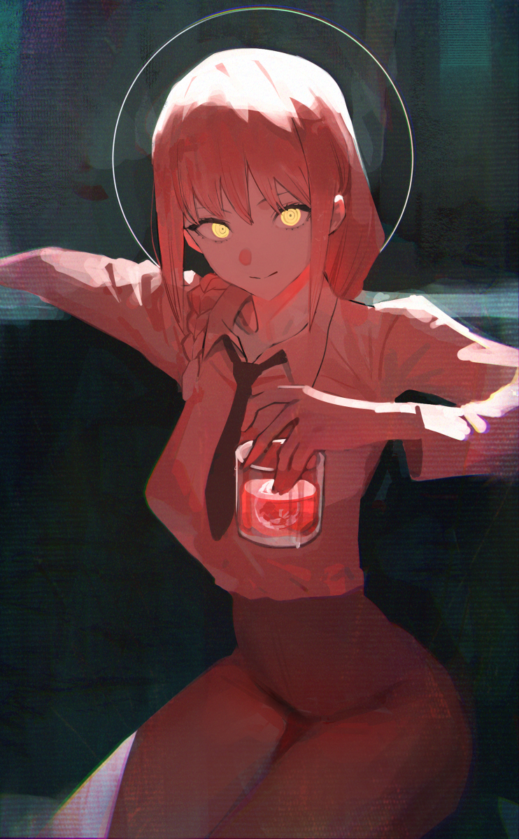 This is a pixiv picture whose title is Makima.