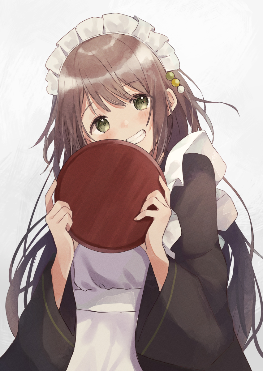 This is a pixiv picture whose title is 和風メイドさん.