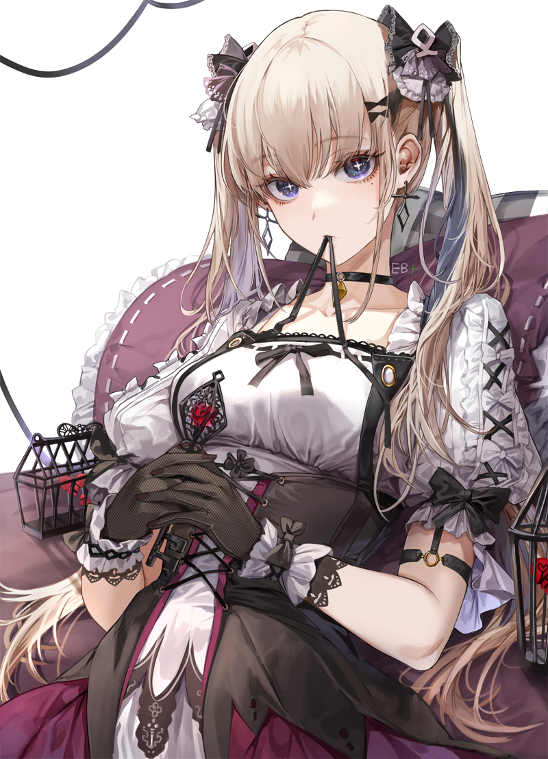 This is a pixiv picture whose title is リボン.