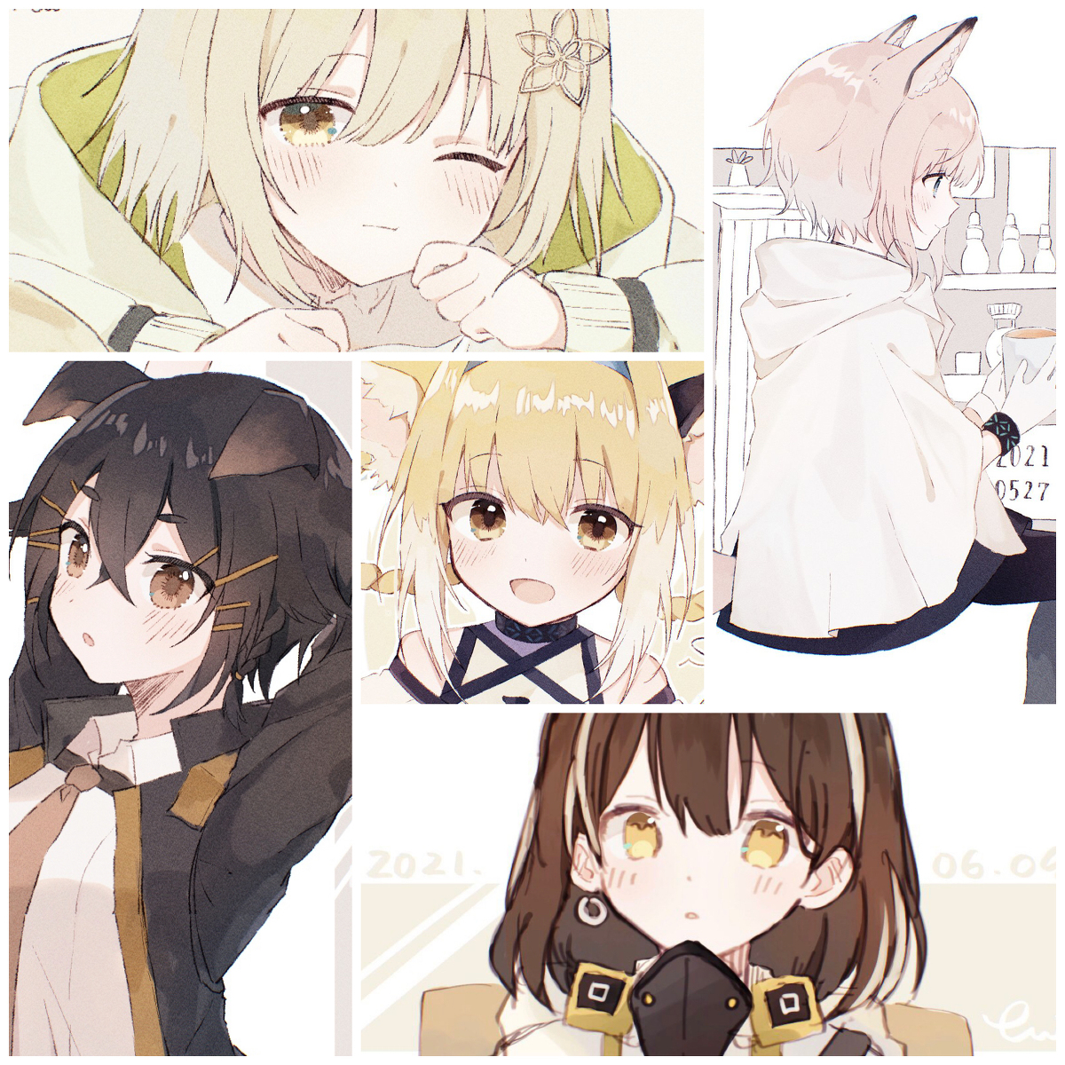 This is a pixiv picture whose title is アークナイツ⑧.