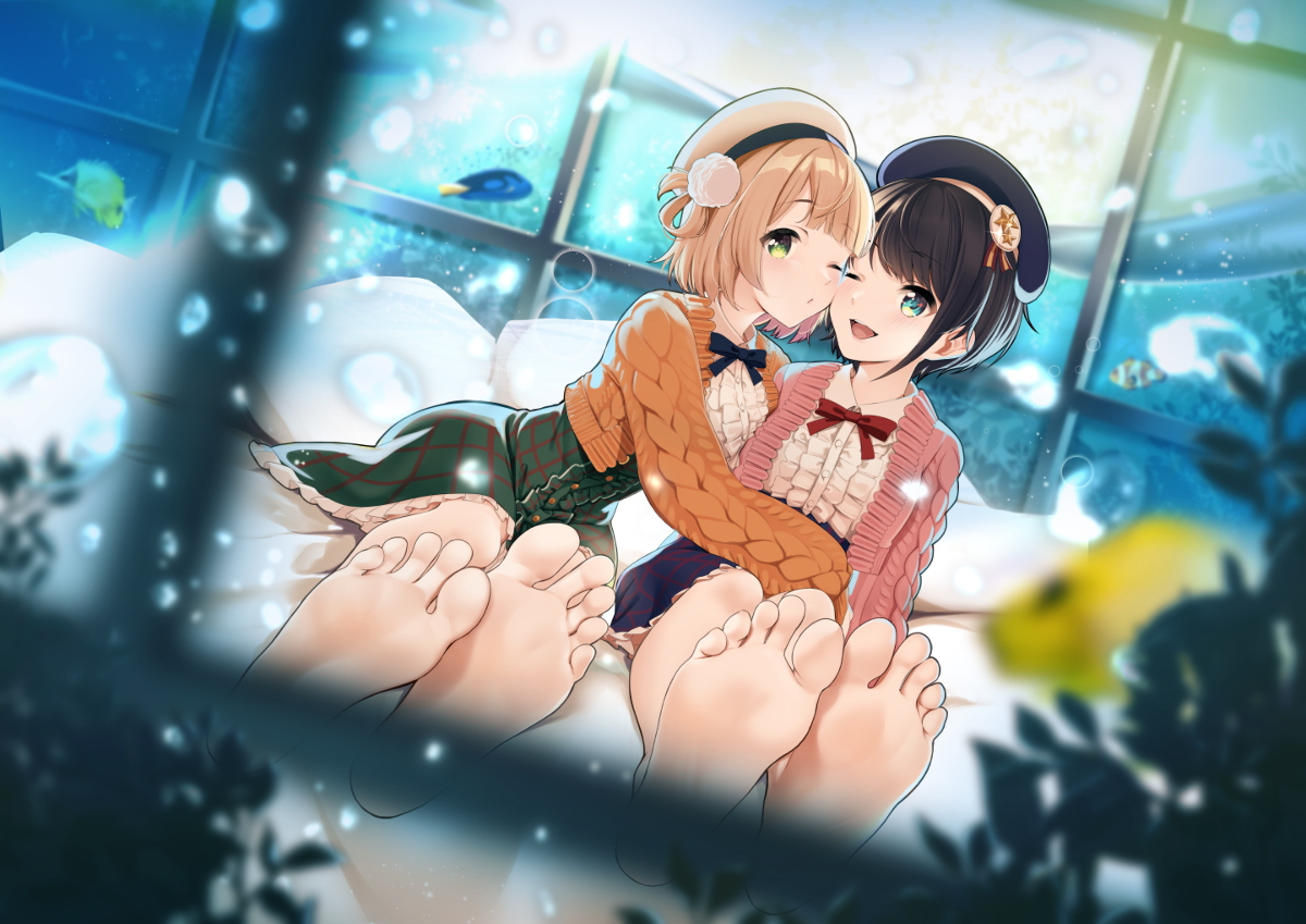 This is a pixiv picture whose title is お揃いの新衣装.