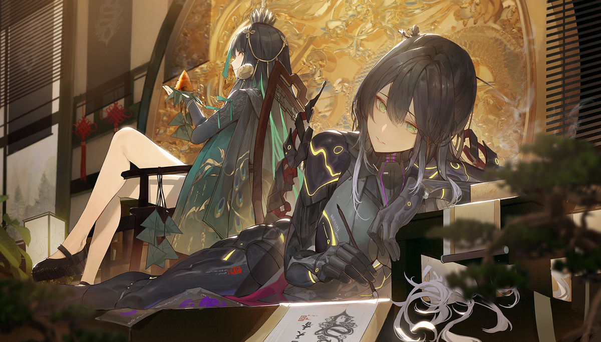 This is a pixiv picture whose title is 端午節快樂.