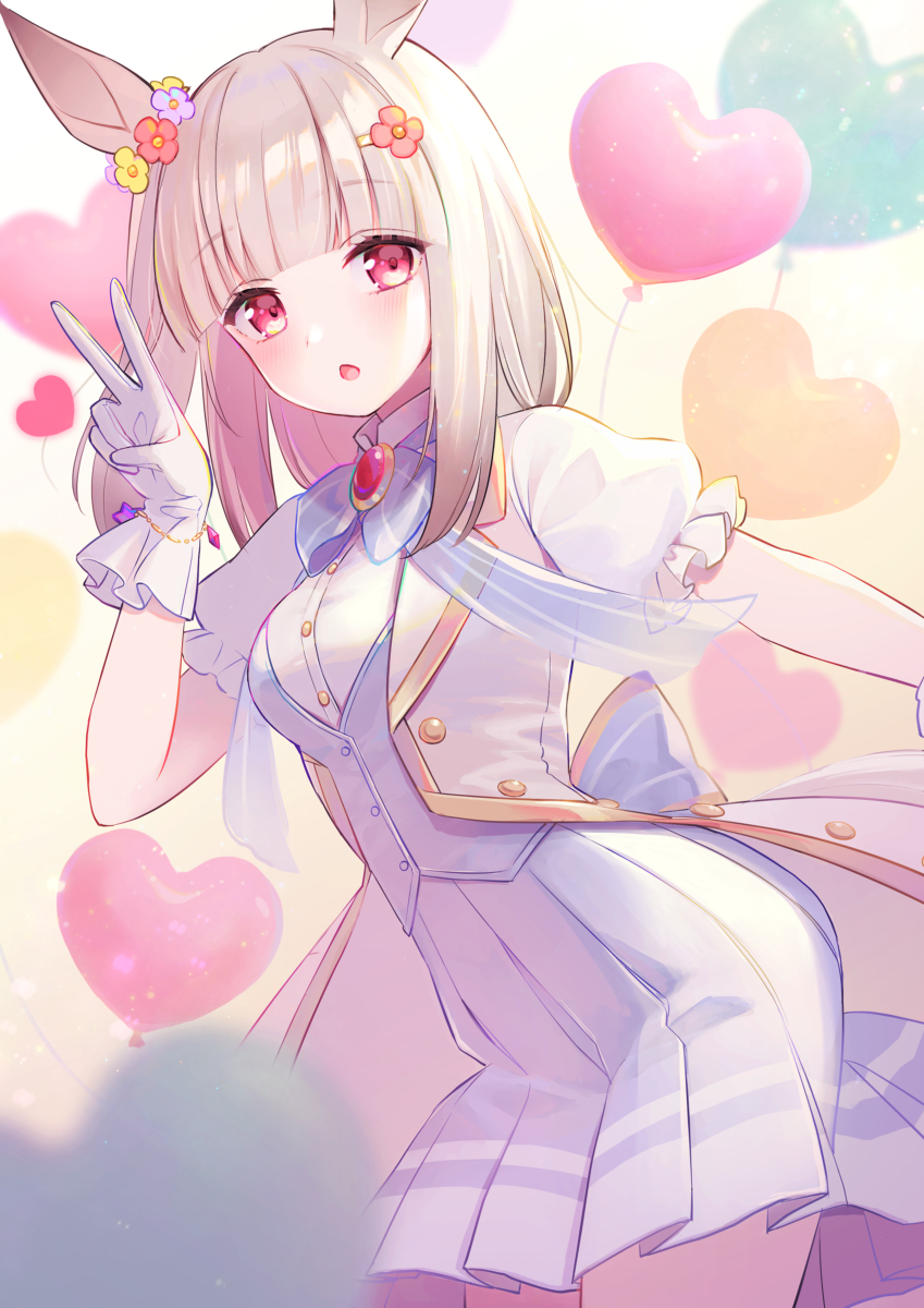 This is a pixiv picture whose title is ハッピーミーク！.