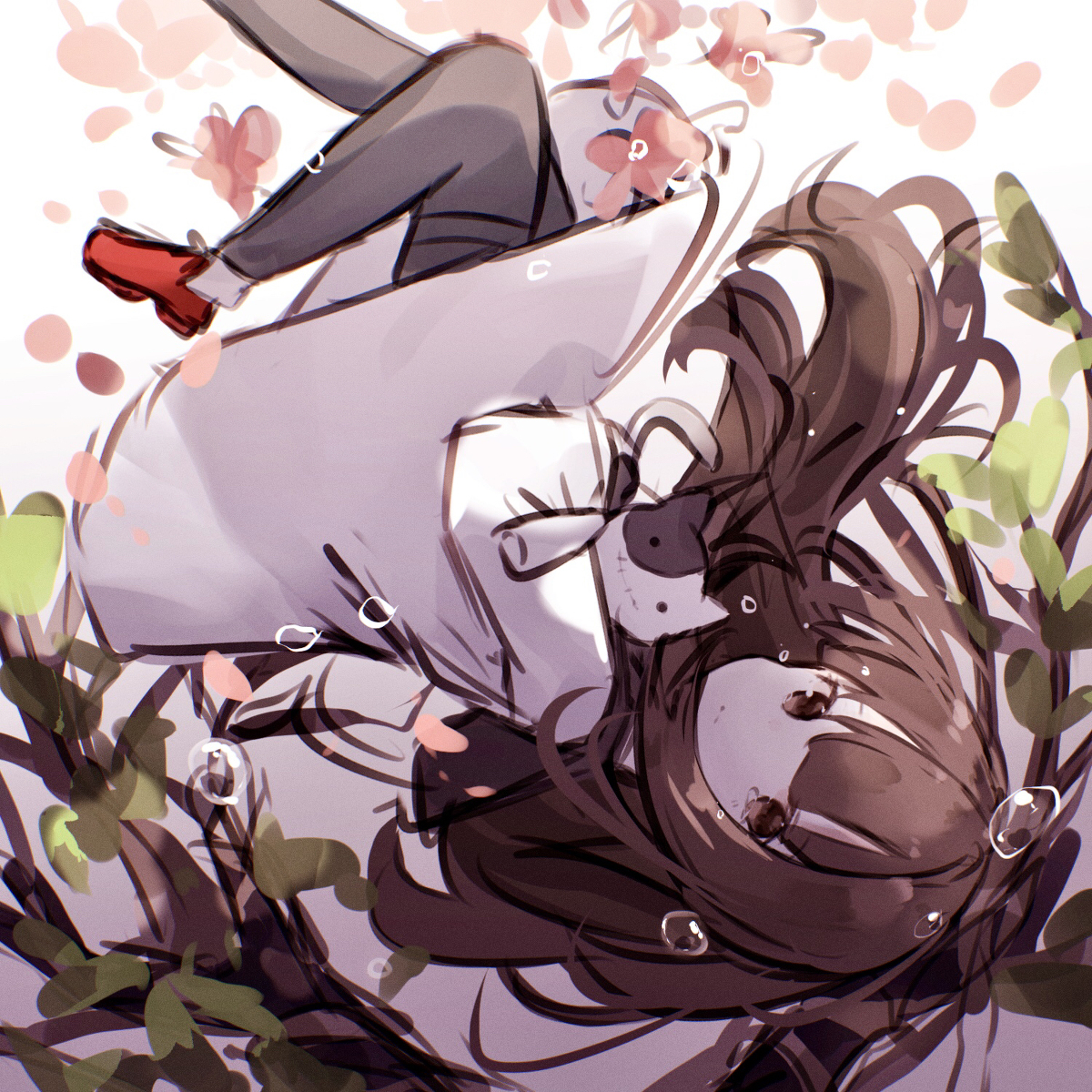 This is a pixiv picture whose title is Deemo.