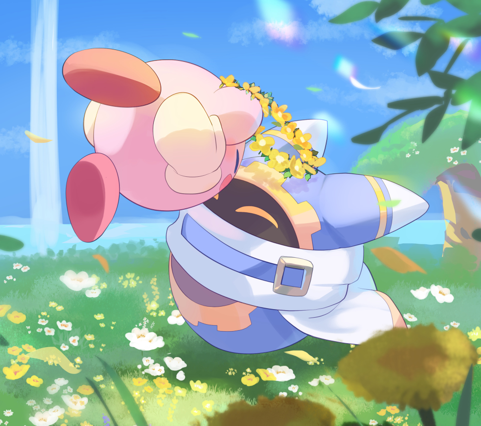 This is a pixiv picture whose title is 卵カービィ詰め.