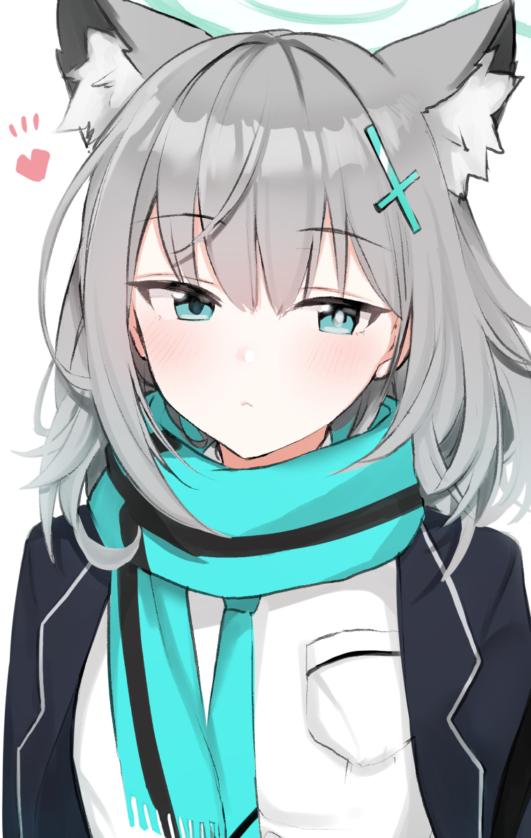 This is a pixiv picture whose title is シロコちゃん.