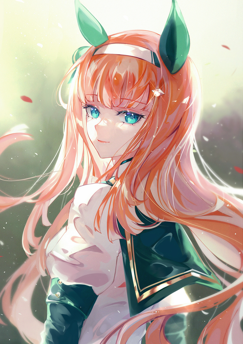 This is a pixiv picture whose title is サイレンススズカ.