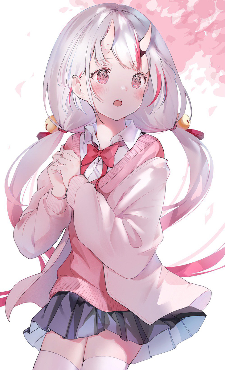This is a pixiv picture whose title is 人間様….