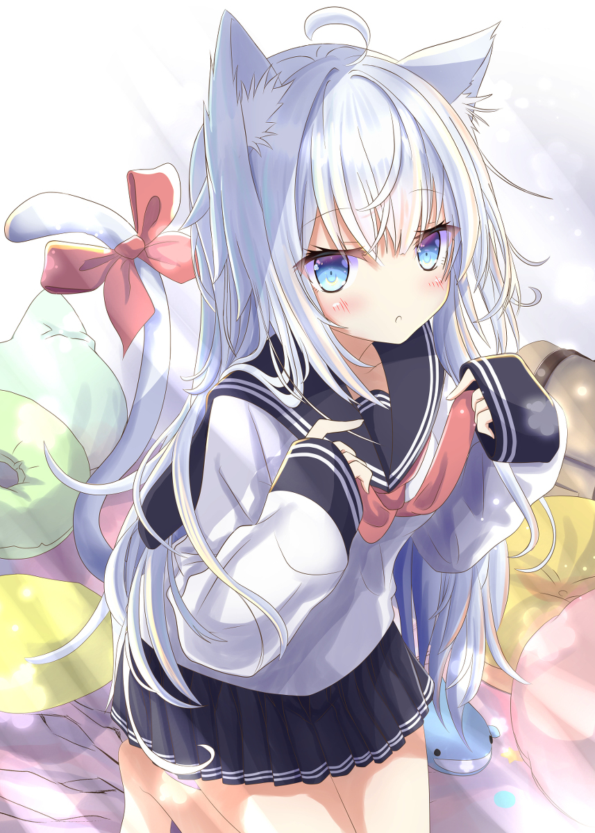 This is a pixiv picture whose title is 猫耳響ちゃん.