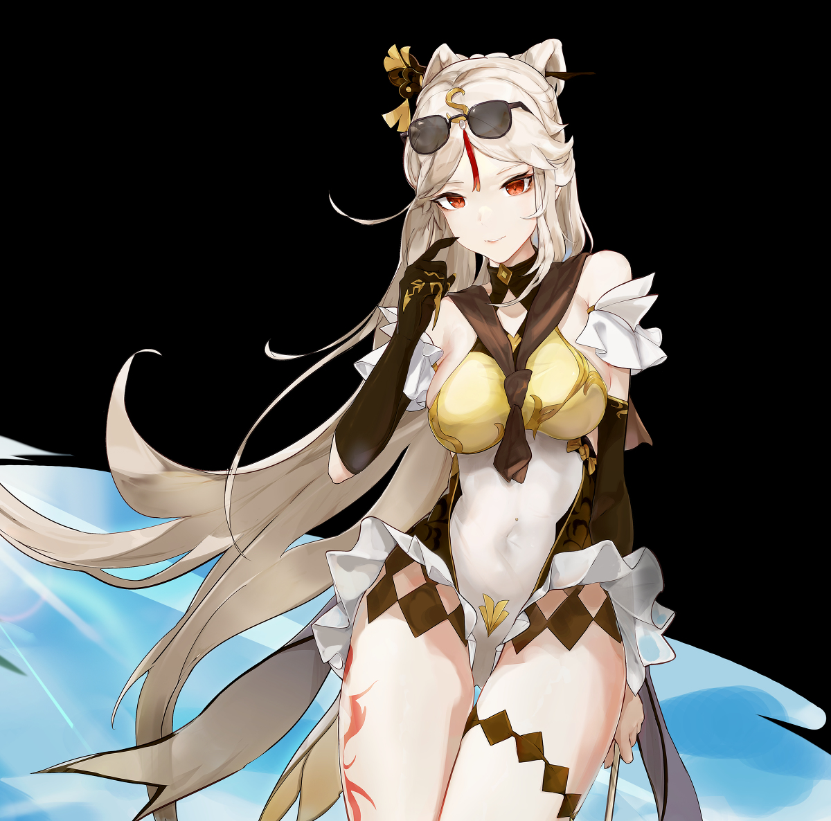 This is a pixiv picture whose title is Summer skin.