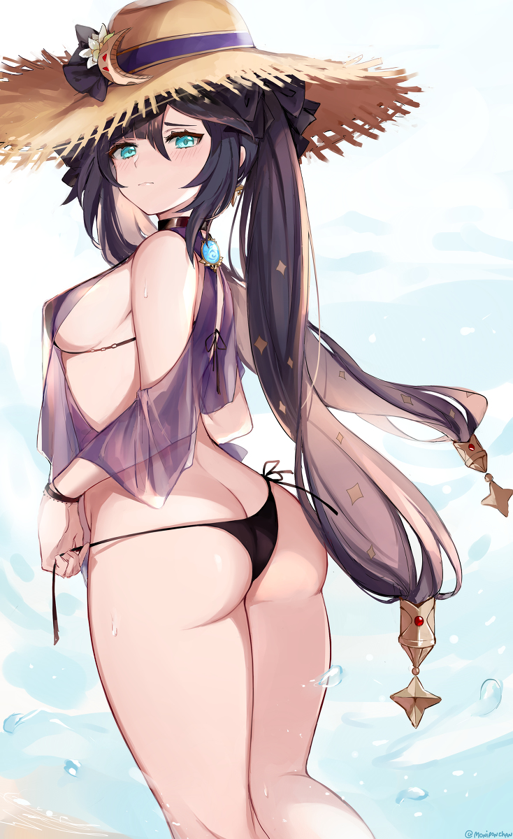 This is a pixiv picture whose title is Summer Mona.
