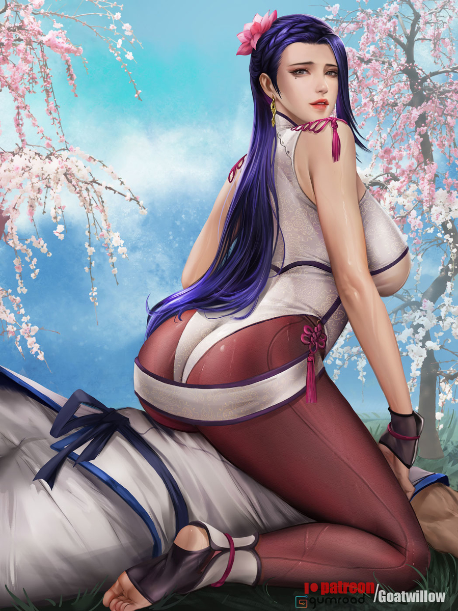 This is a pixiv picture whose title is KOF14-LUONG师娘.