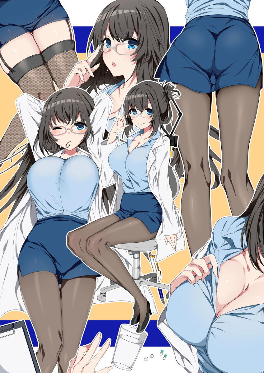 This is a pixiv picture whose title is 黄陽セリア/でんこ学園.