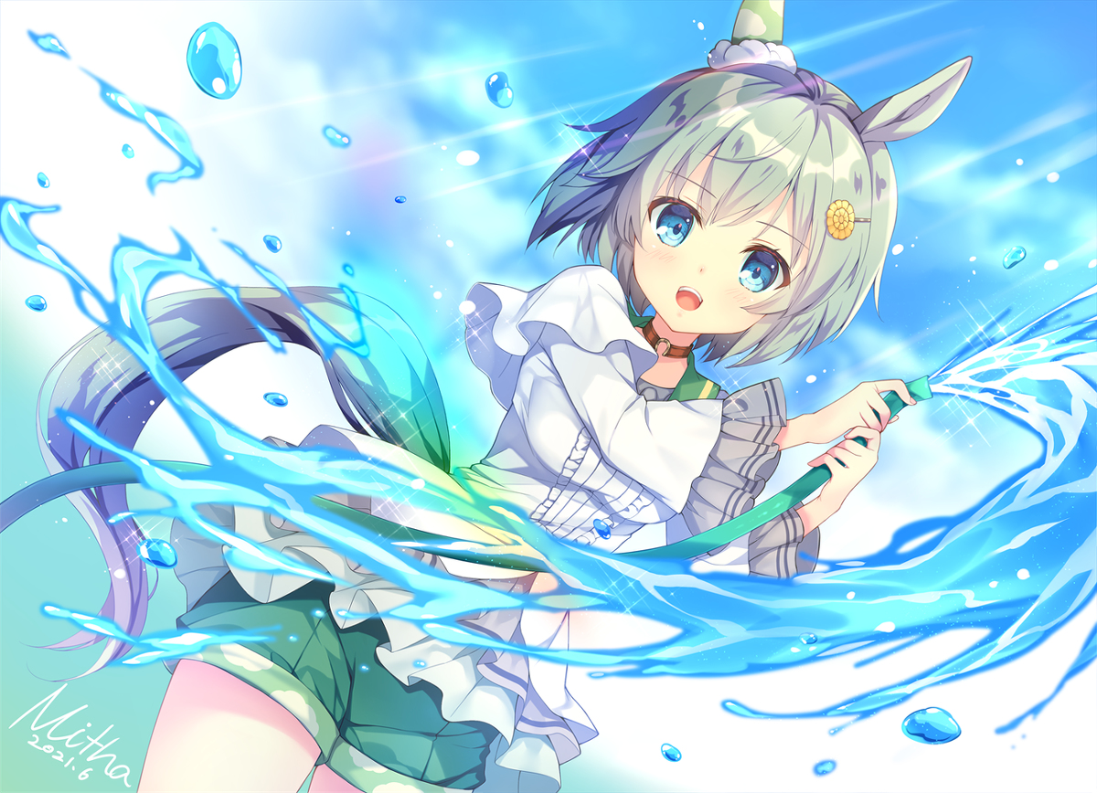 This is a pixiv picture whose title is セイウンスカイ.