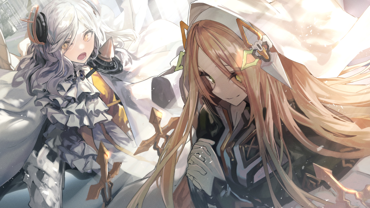This is a pixiv picture whose title is カレンちゃんとユーライアちゃん.
