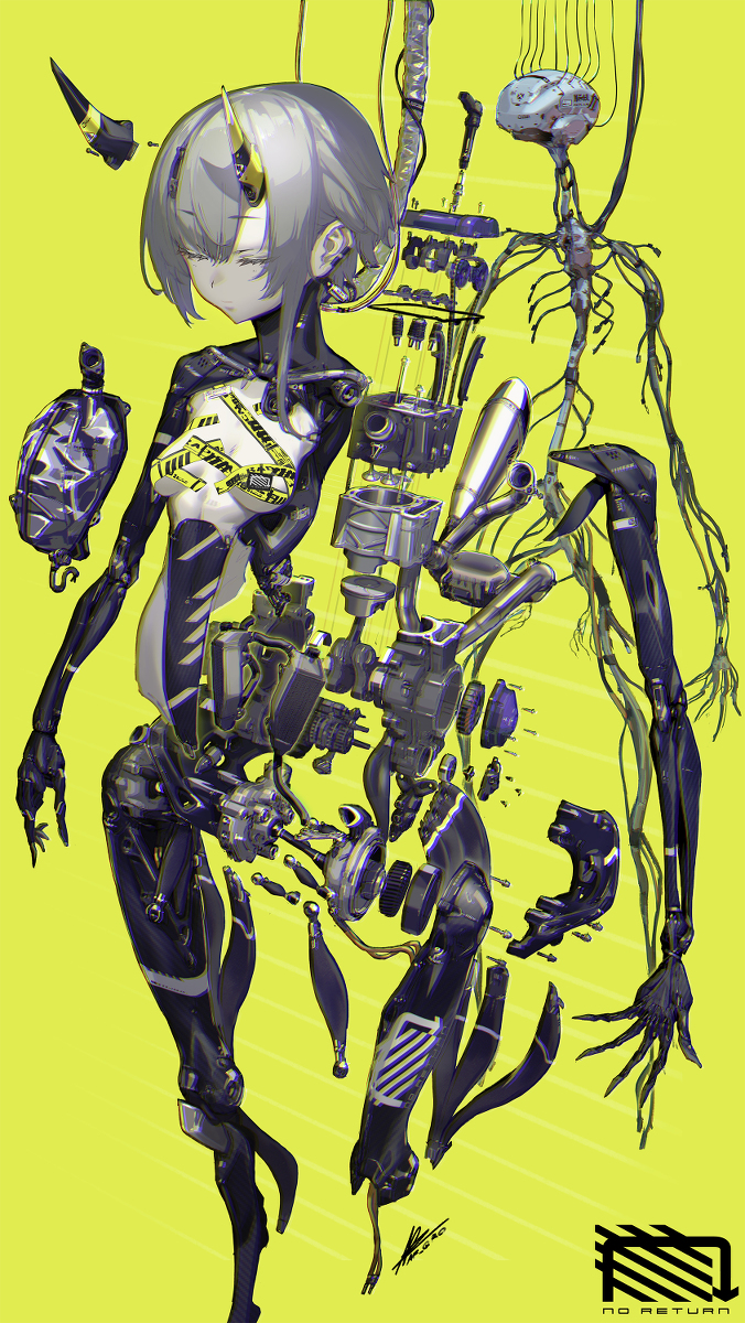 This is a pixiv picture whose title is POWERED BY_.