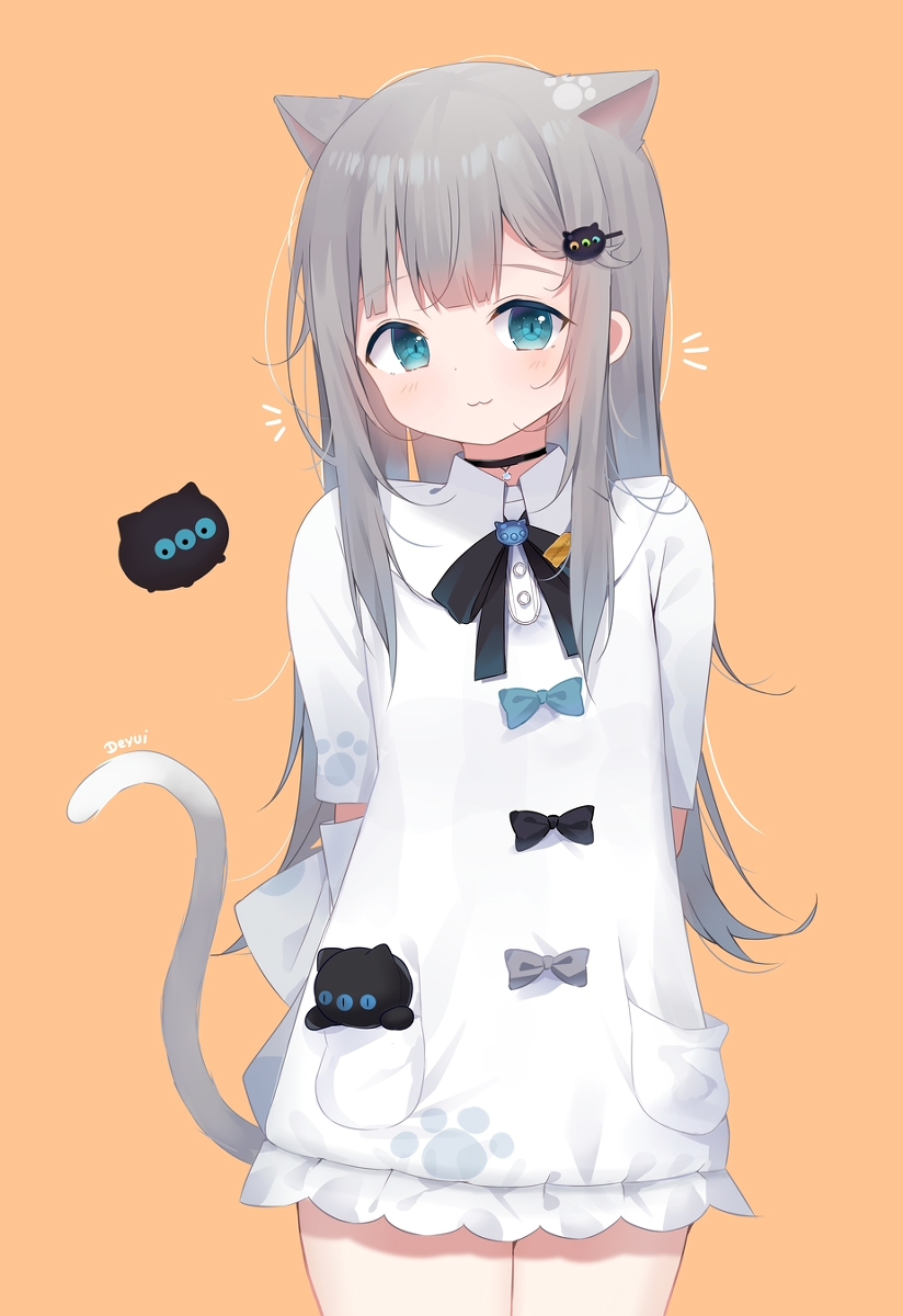 This is a pixiv picture whose title is Nyaa.