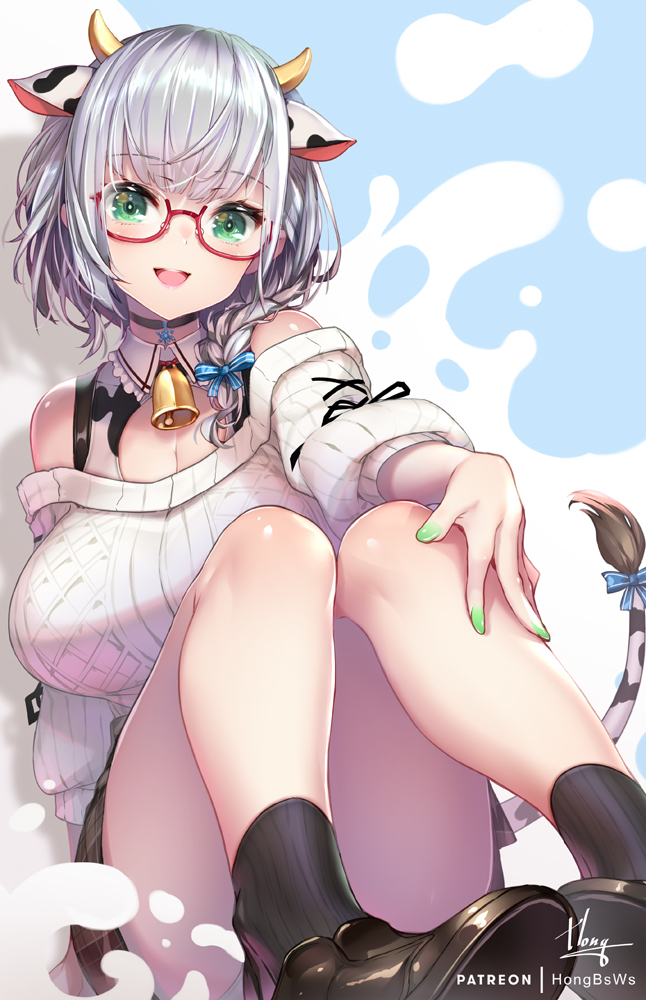This is a pixiv picture whose title is 白銀ノエル.