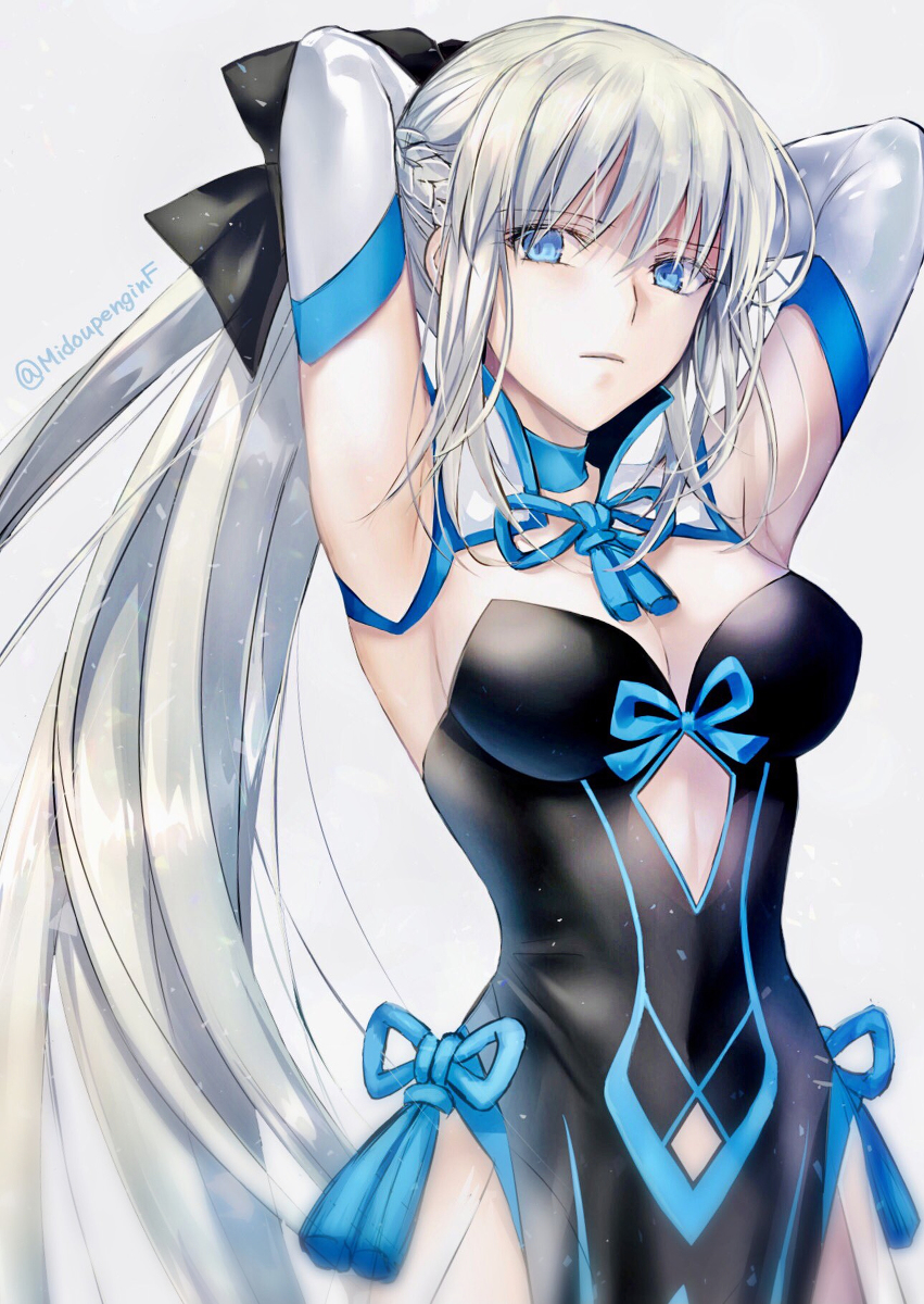 This is a pixiv picture whose title is モルガンさま来てくれてありがとう絵.