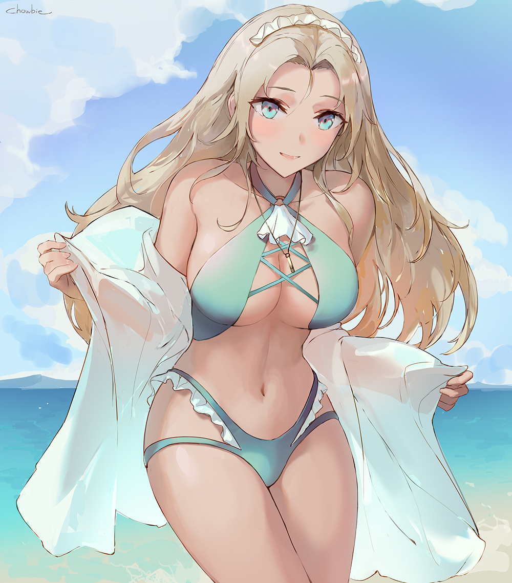 This is a pixiv picture whose title is ビキニ.