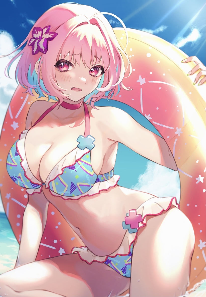 This is a pixiv picture whose title is りあむ.