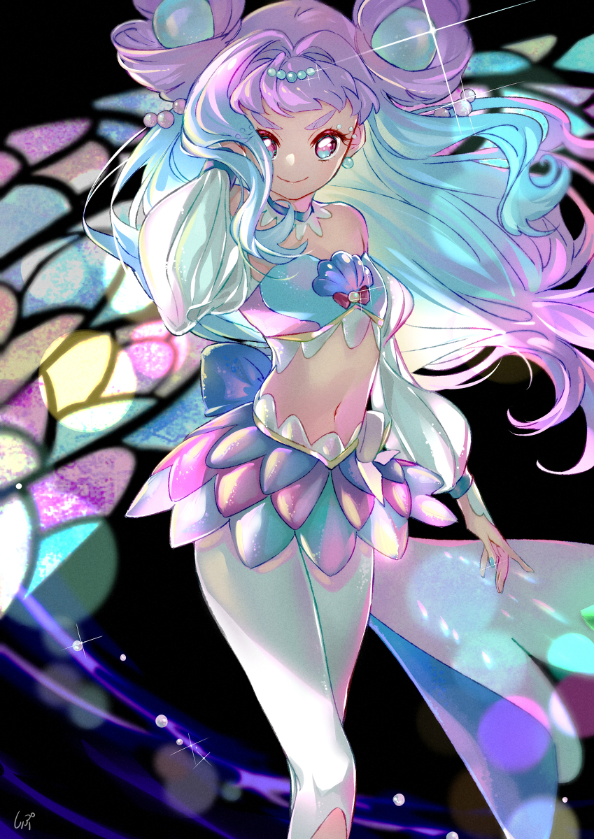 This is a pixiv picture whose title is キュアラメール.