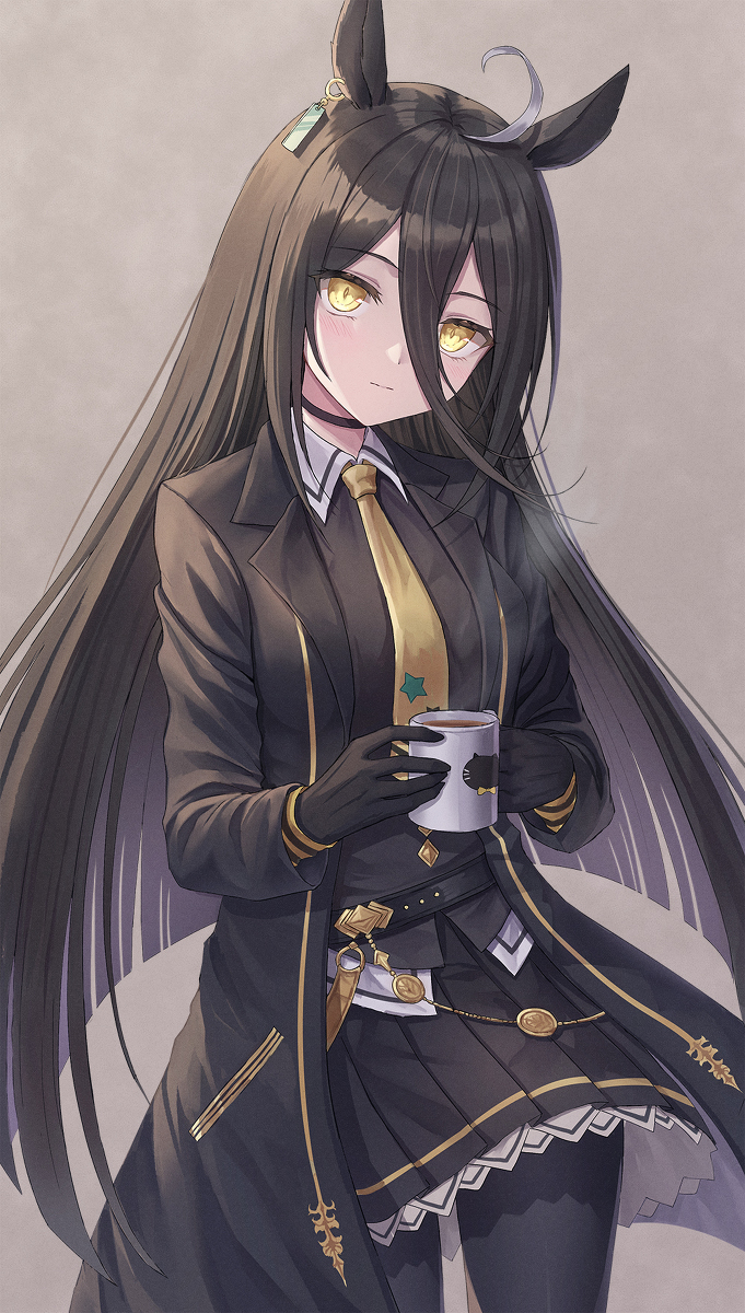 This is a pixiv picture whose title is マンハッタンカフェ.