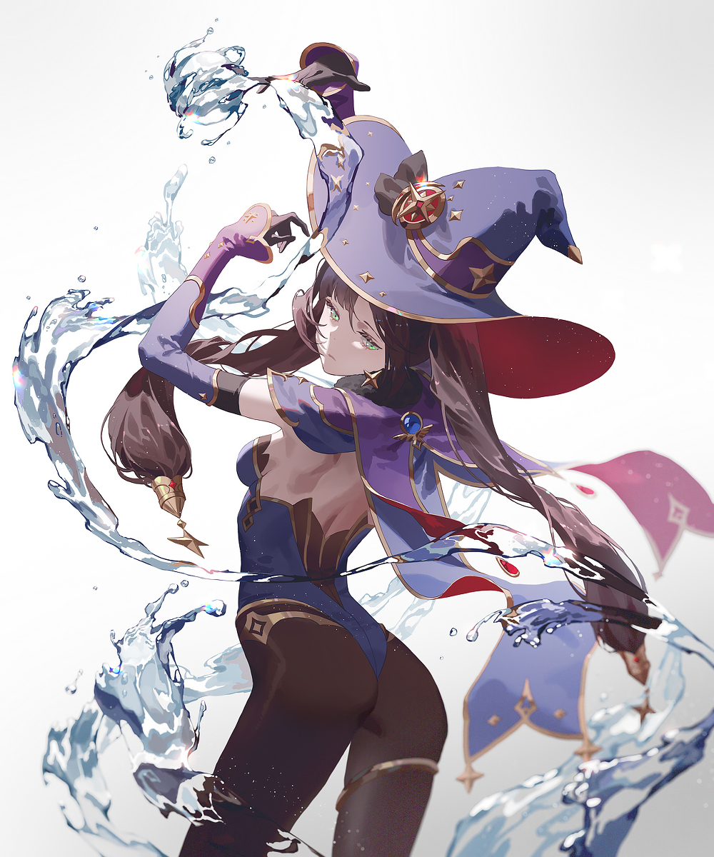 This is a pixiv picture whose title is 原神.