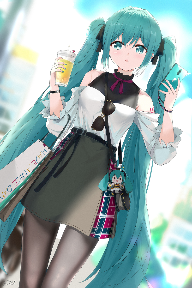 This is a pixiv picture whose title is 夏のお出かけ.