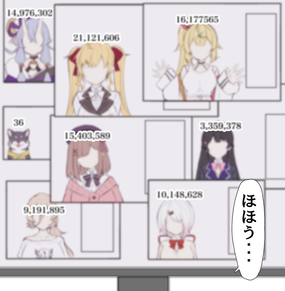 This is a pixiv picture whose title is オカズにされた回数がわかるメガネをかけた未来人.
