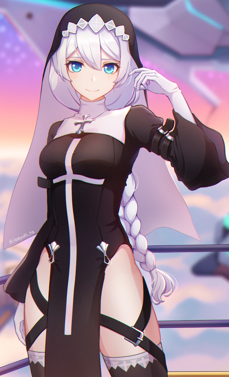 This is a pixiv picture whose title is Bridge -Kallen-.