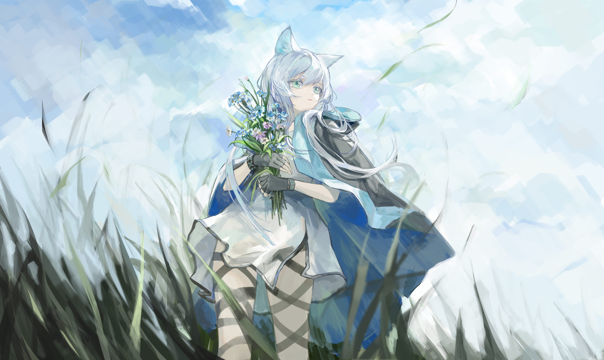 This is a pixiv picture whose title is Rosmontis.