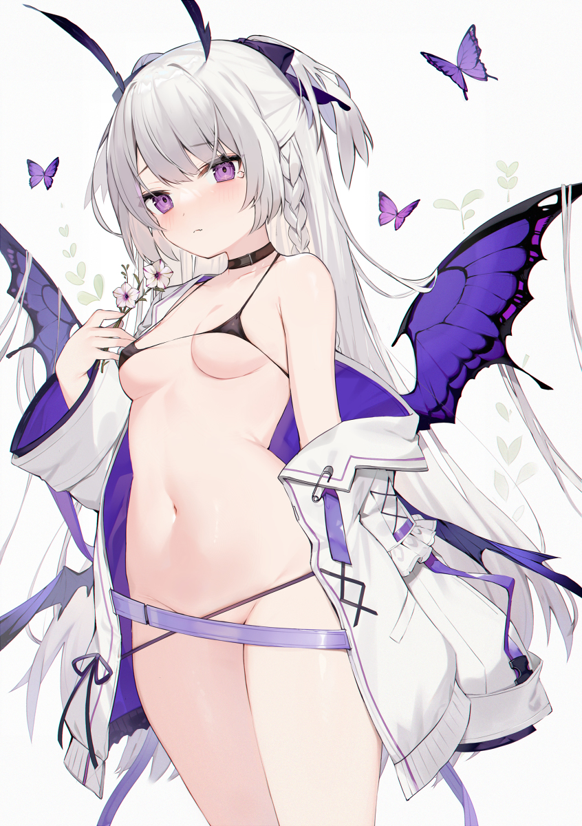 This is a pixiv picture whose title is ×.