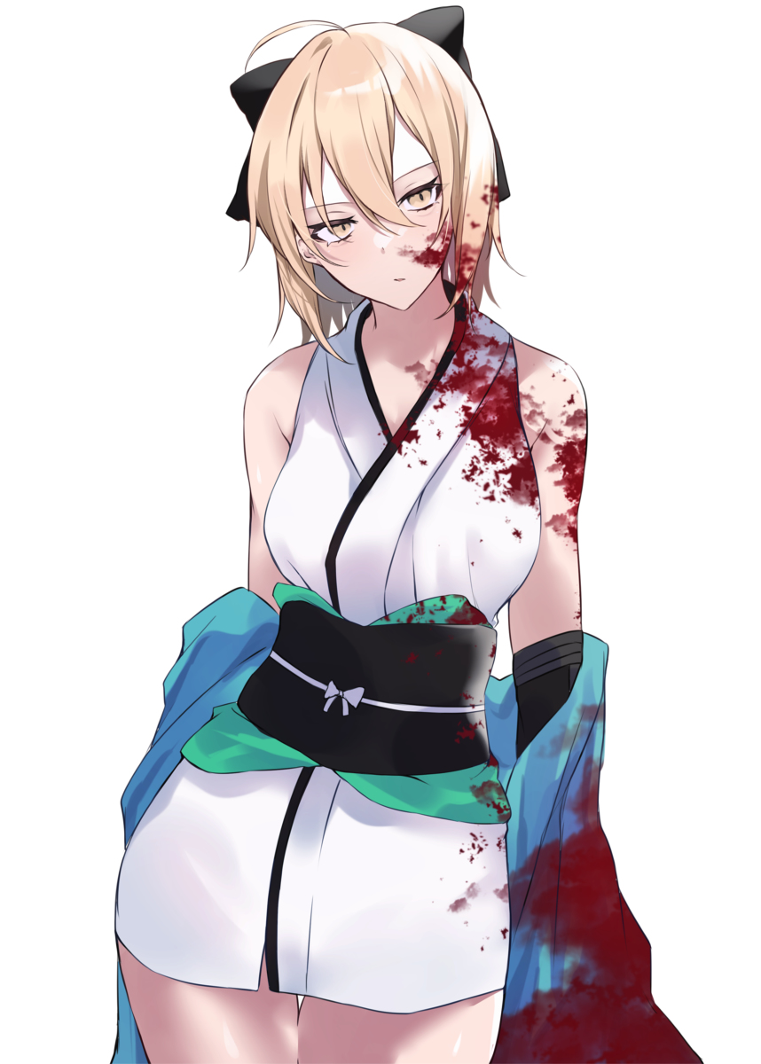 This is a pixiv picture whose title is 沖田さん.