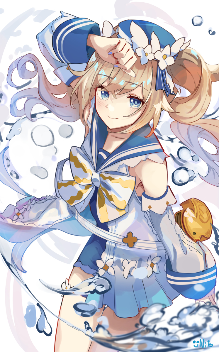 This is a pixiv picture whose title is 夏服バーバラ.