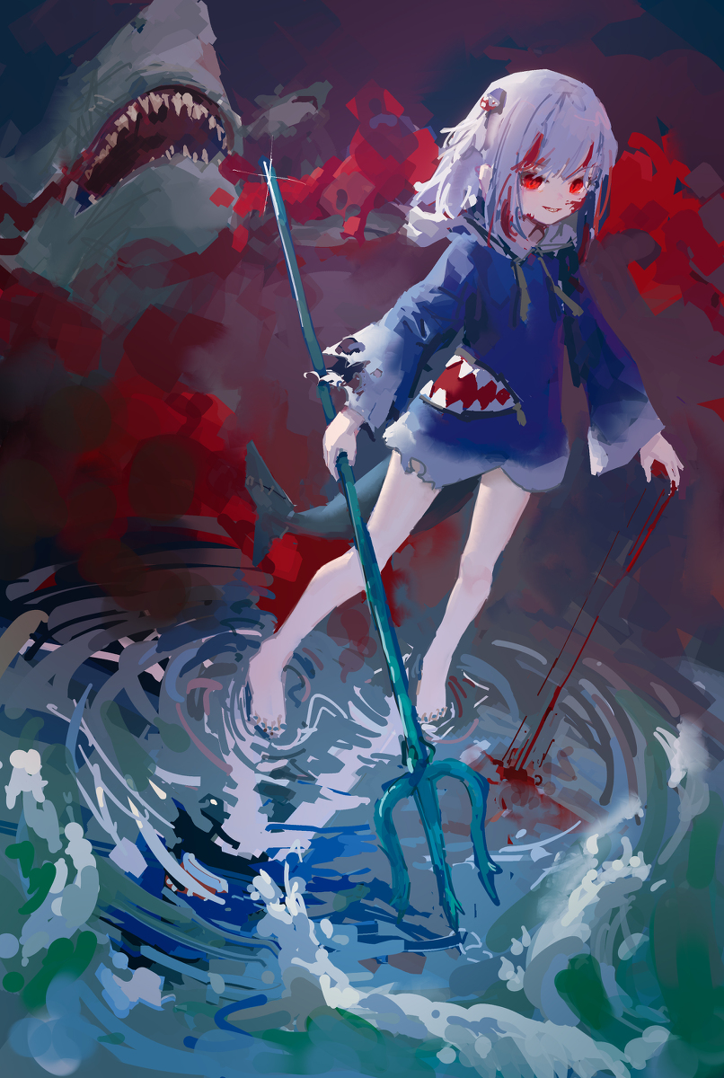 This is a pixiv picture whose title is reflect.