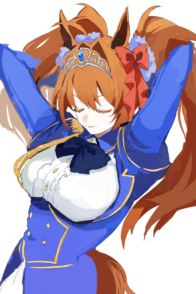 This is a pixiv picture whose title is ダイワスカーレット.