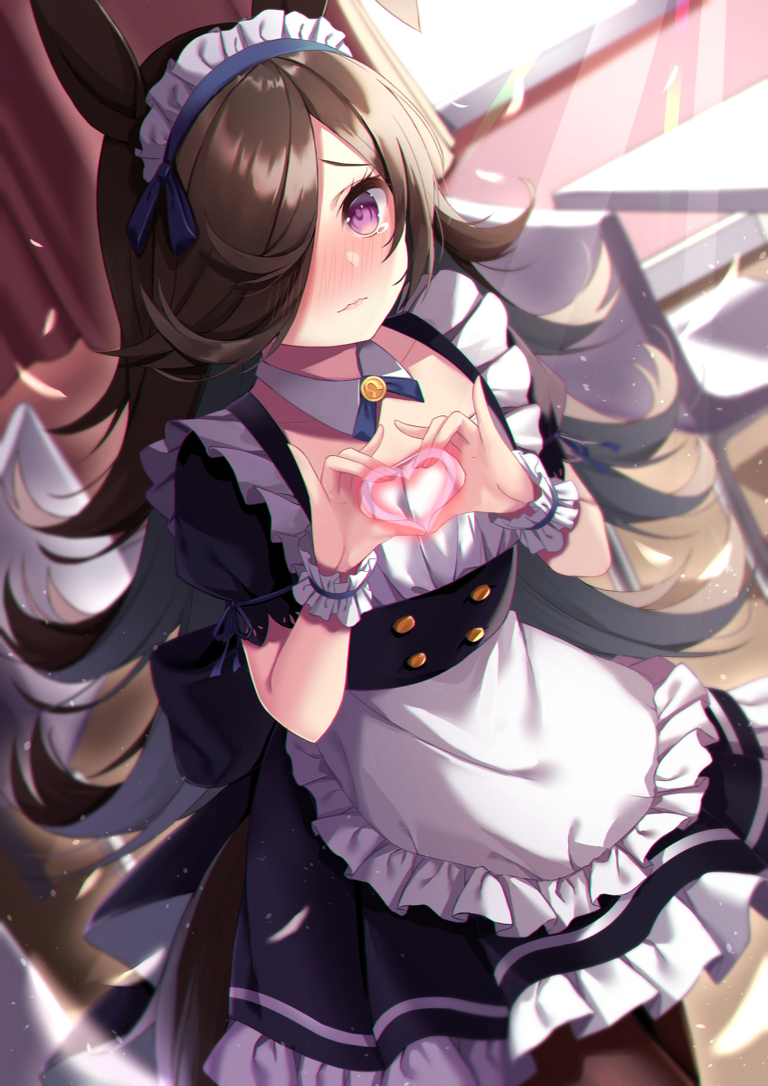 This is a pixiv picture whose title is メイドライスシャワー.